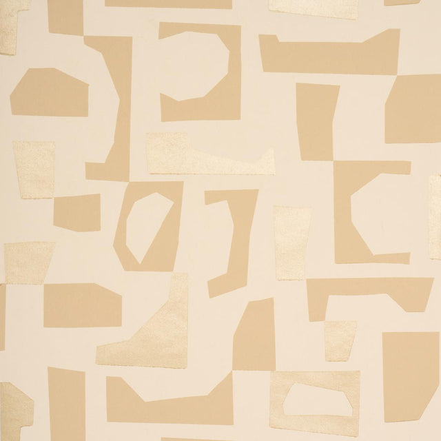 Schumacher Iman Neutral Wallpaper