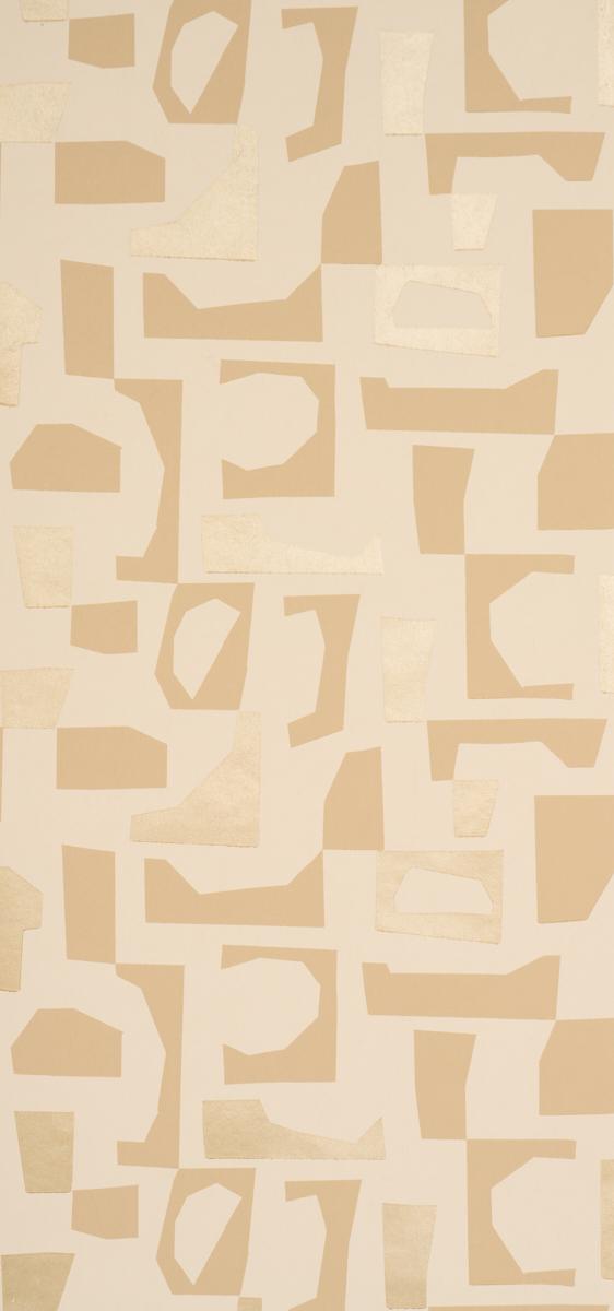 Schumacher Iman Neutral Wallpaper