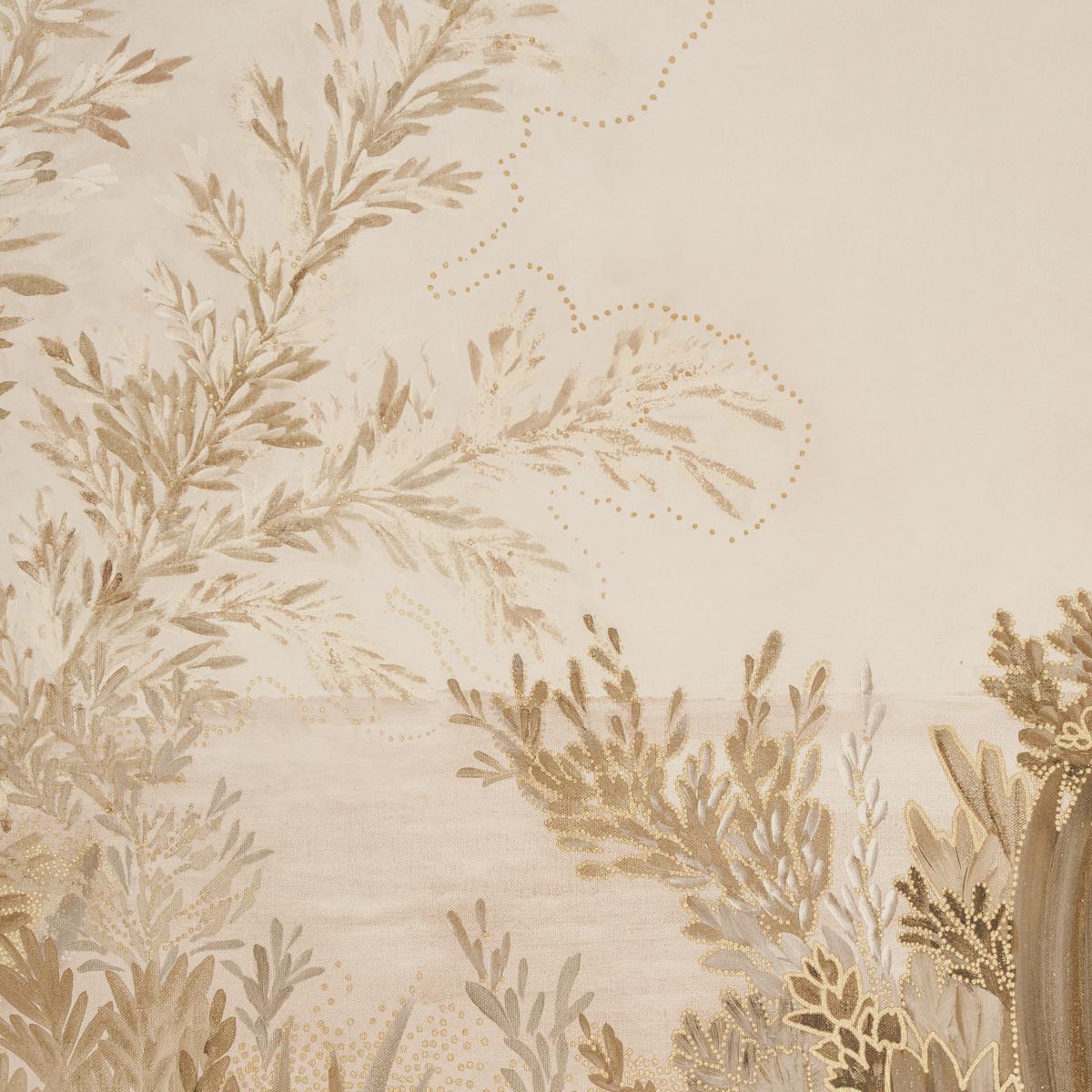 Schumacher Otherland 4 Panel Set Dawn Wallpaper