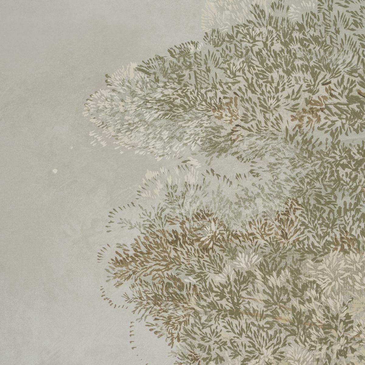 Schumacher Otherland 4 Panel Set Mist Wallpaper