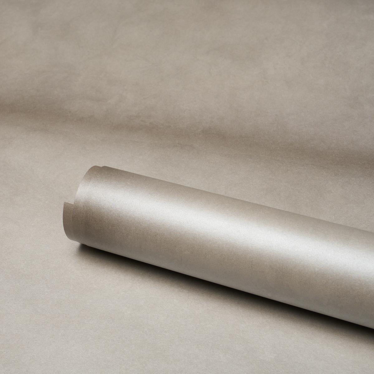 Schumacher X Backdrop The Penthouse Chrome Wallpaper