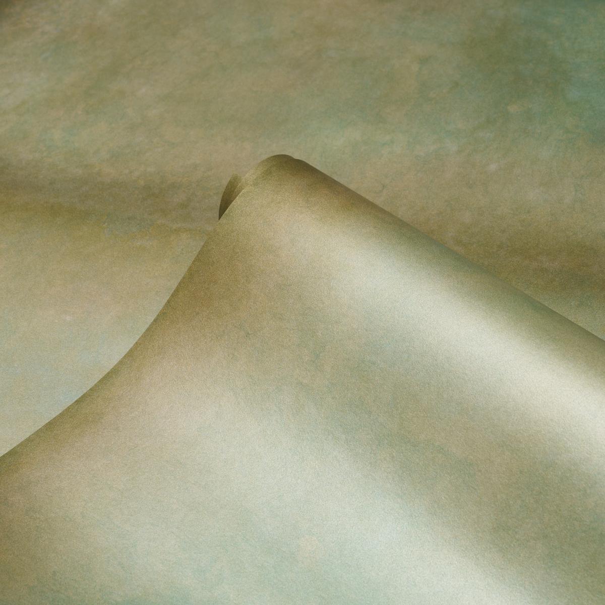 Schumacher X Backdrop The Penthouse Patina Wallpaper