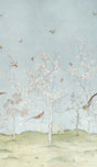 Schumacher Morning Symphony 2 Panel Set Sky Wallpaper
