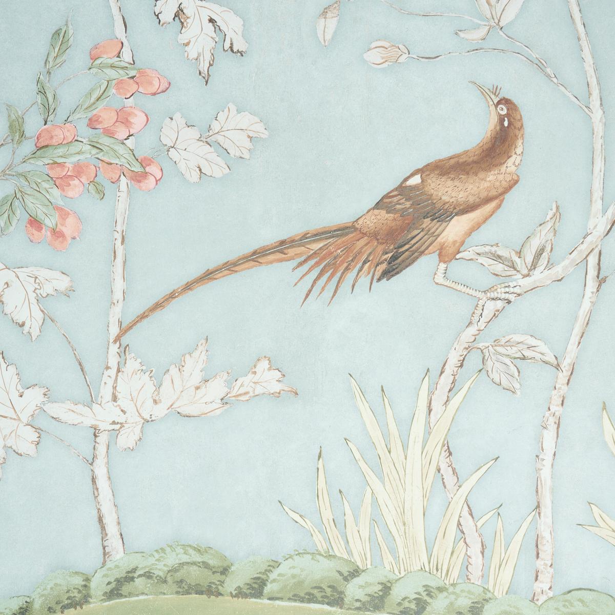 Schumacher Morning Symphony 2 Panel Set Sky Wallpaper