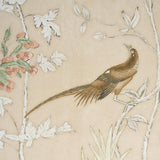 Schumacher Morning Symphony 2 Panel Set Sand Wallpaper