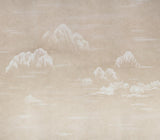 Schumacher Toyama 4 Panel Set Natural Wallpaper