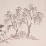 Schumacher Toyama 4 Panel Set Parchment Wallpaper