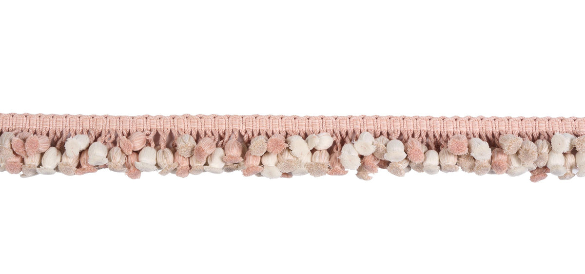 Schumacher Blush Kettlewell Tassle Fringe