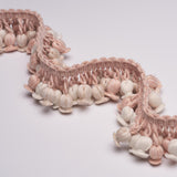 Schumacher Blush Kettlewell Tassle Fringe