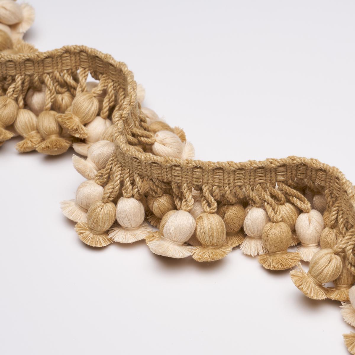 Schumacher Gold Kettlewell Tassle Fringe
