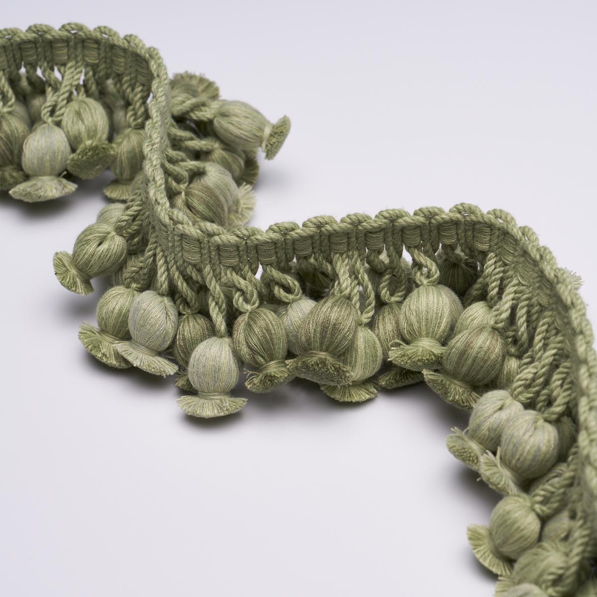 Schumacher Green Kettlewell Tassle Fringe