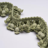 Schumacher Green Kettlewell Tassle Fringe