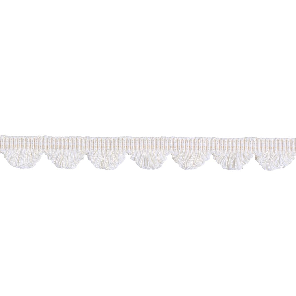 Schumacher Ivory Upton Fan Edge