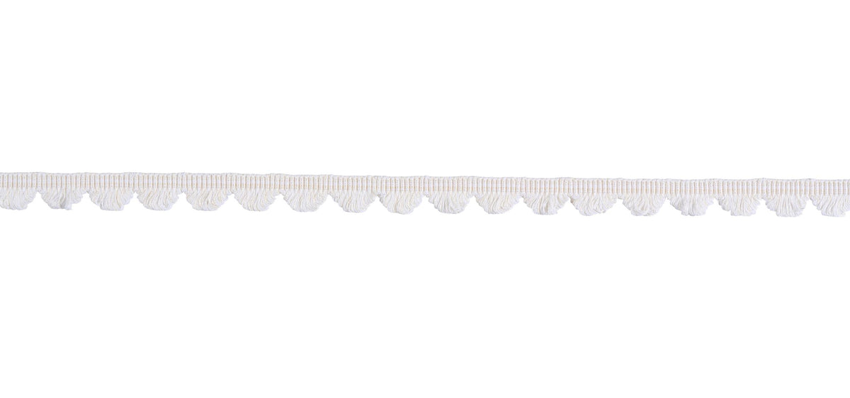 Schumacher Ivory Upton Fan Edge