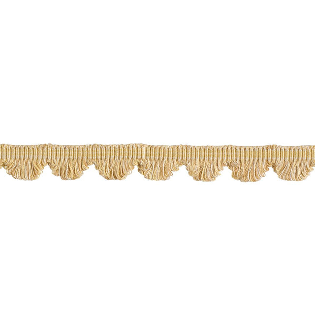 Schumacher Gold Upton Fan Edge