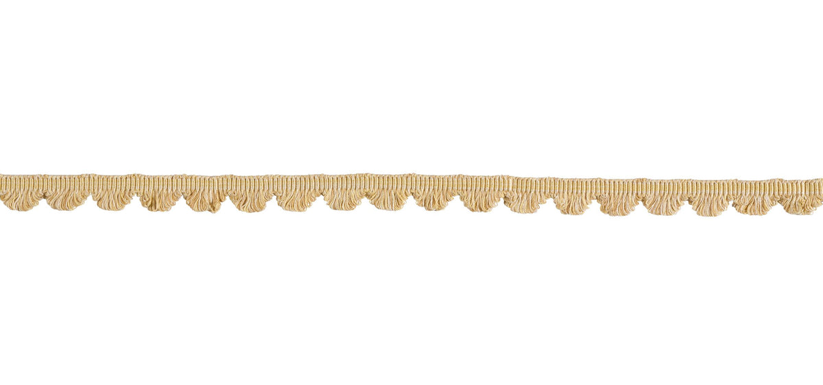 Schumacher Gold Upton Fan Edge