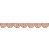 Schumacher Blush Upton Fan Edge