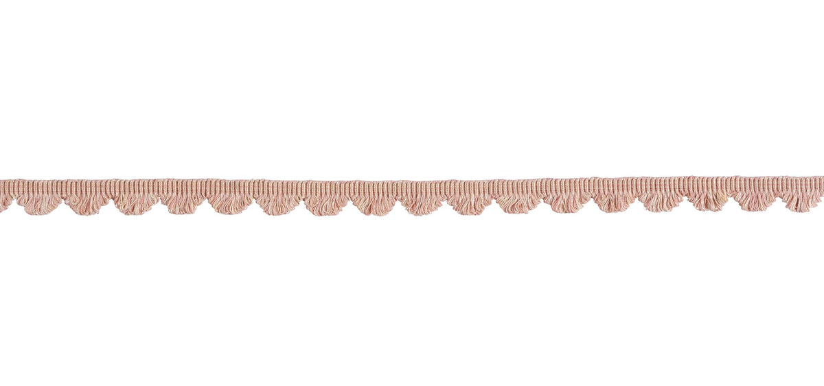 Schumacher Blush Upton Fan Edge