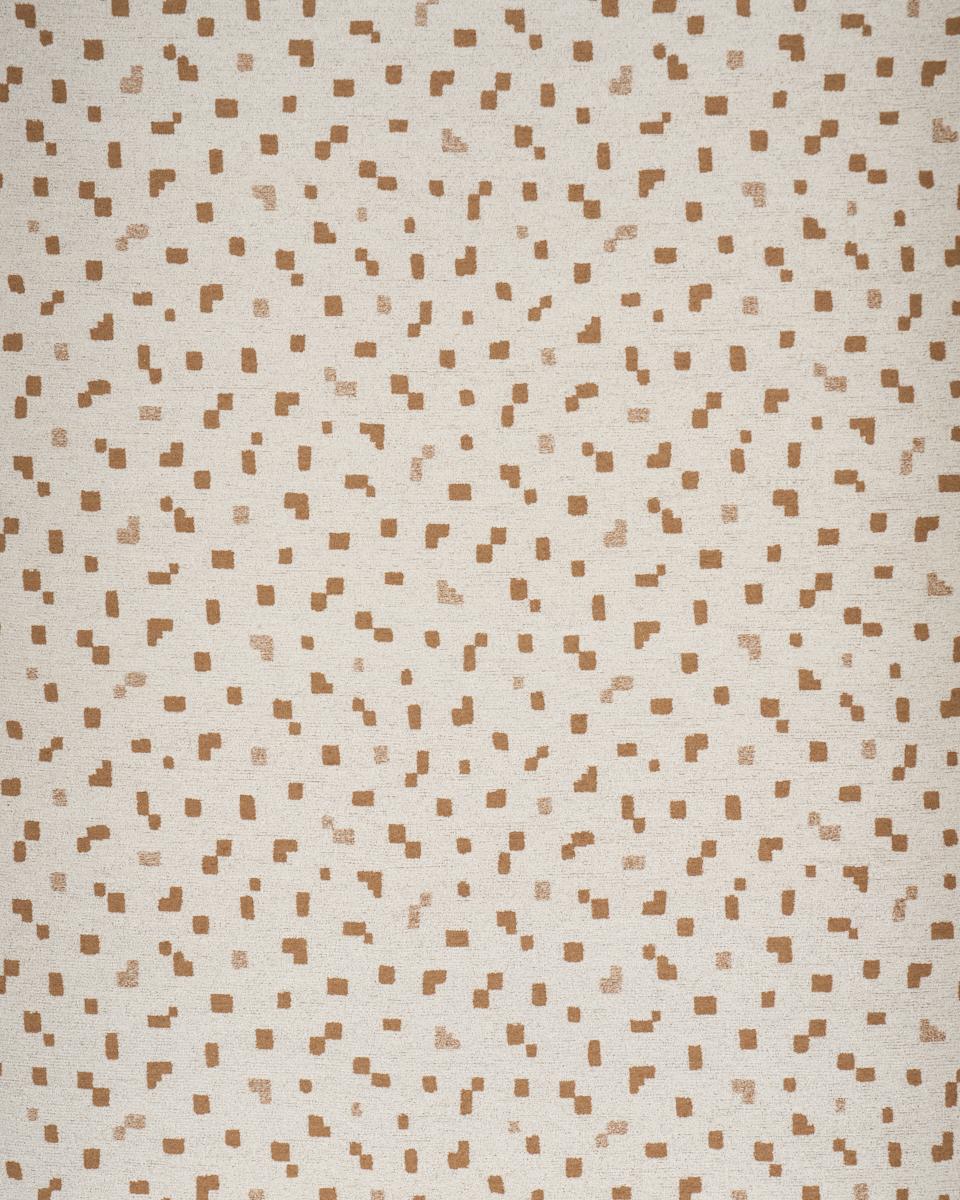 Schumacher Beni Wool Chenille Ivory & Ochre Fabric