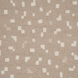 Schumacher Beni Wool Chenille Taupe & Ivory Fabric