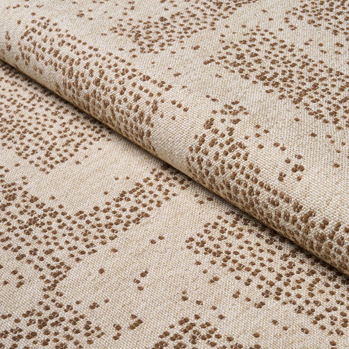 Schumacher Iman Brown Fabric
