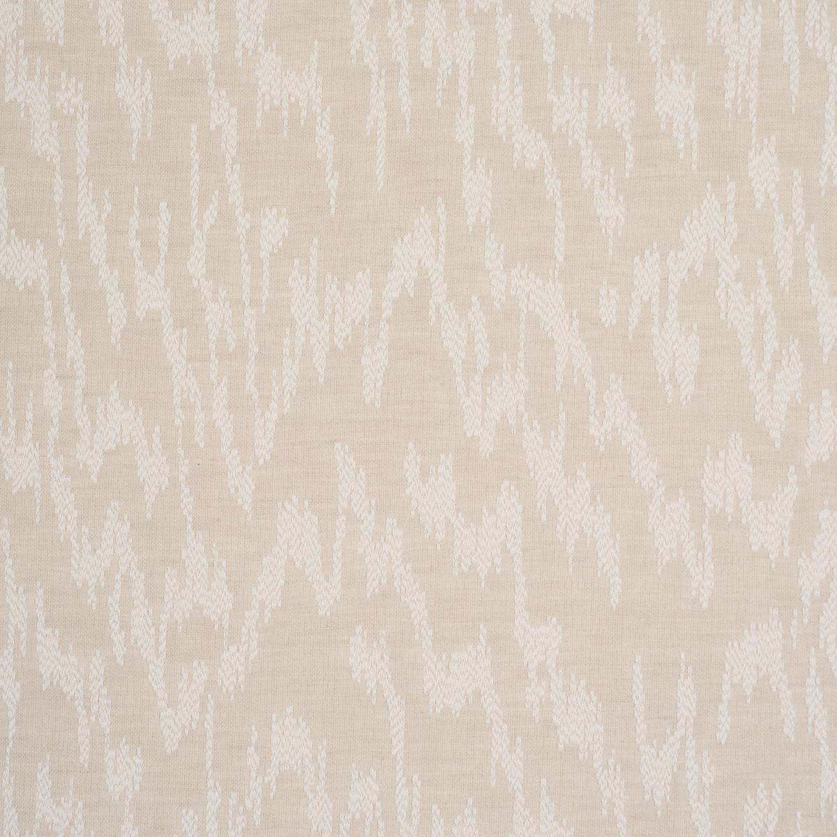 Schumacher Jago Ivory Fabric