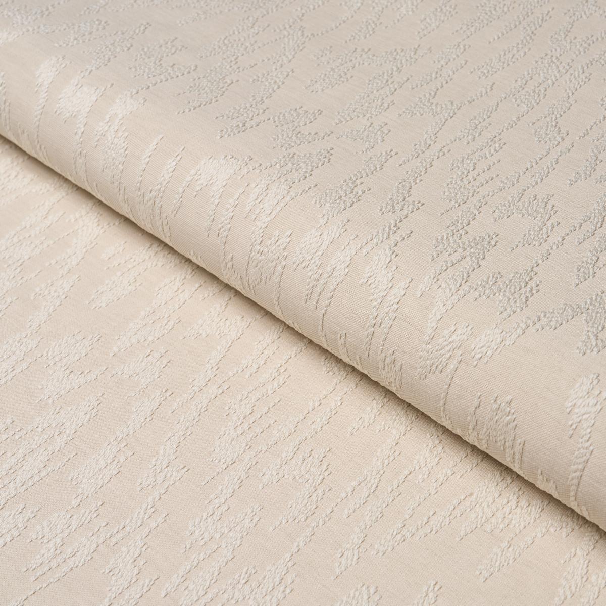 Schumacher Jago Ivory Fabric