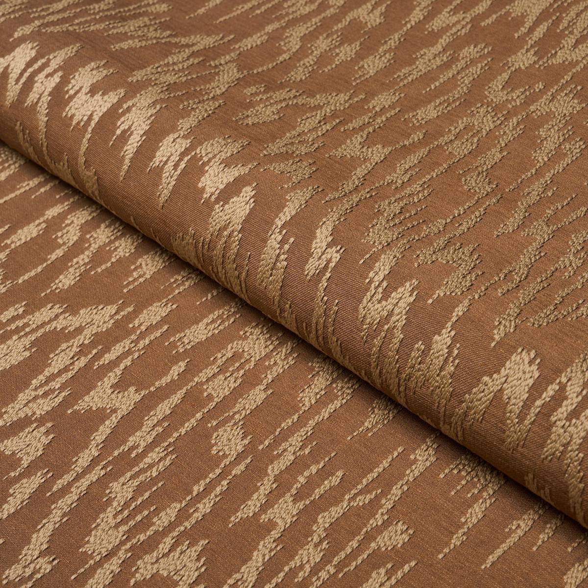 Schumacher Jago Brown Fabric