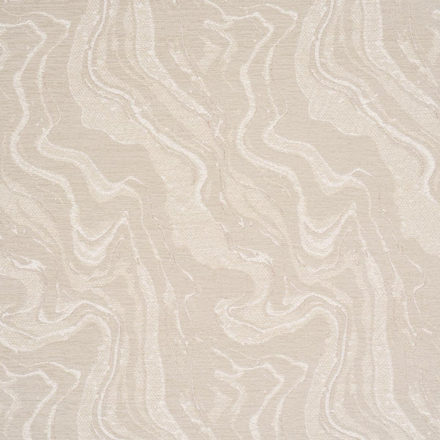 Schumacher Strata Chennile Ivory Fabric