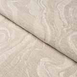 Schumacher Strata Chennile Ivory Fabric