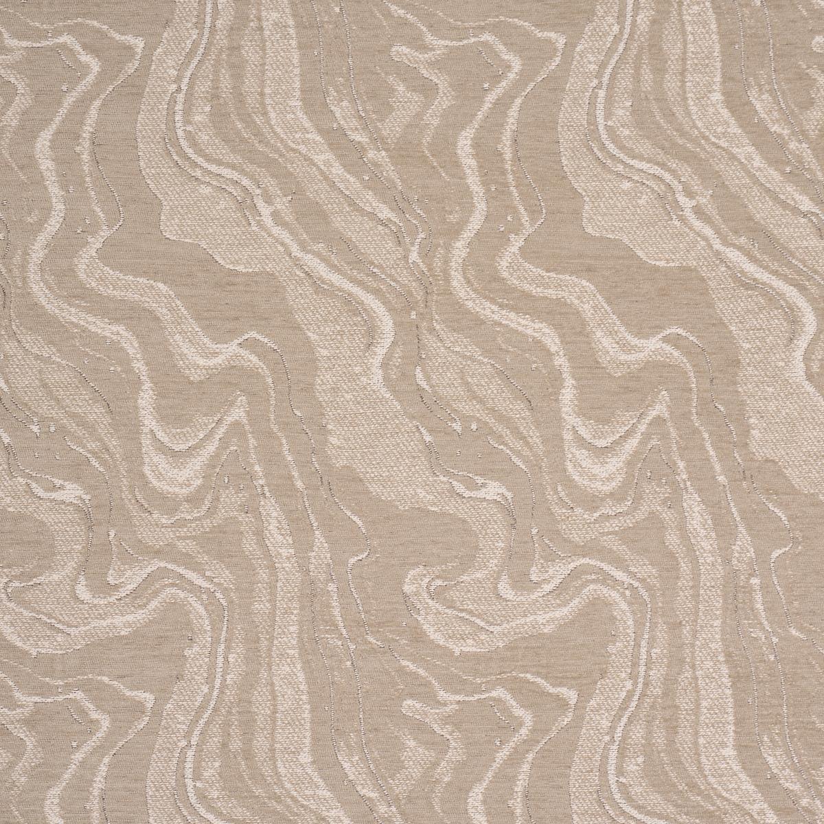 Schumacher Strata Chennile Stone Fabric