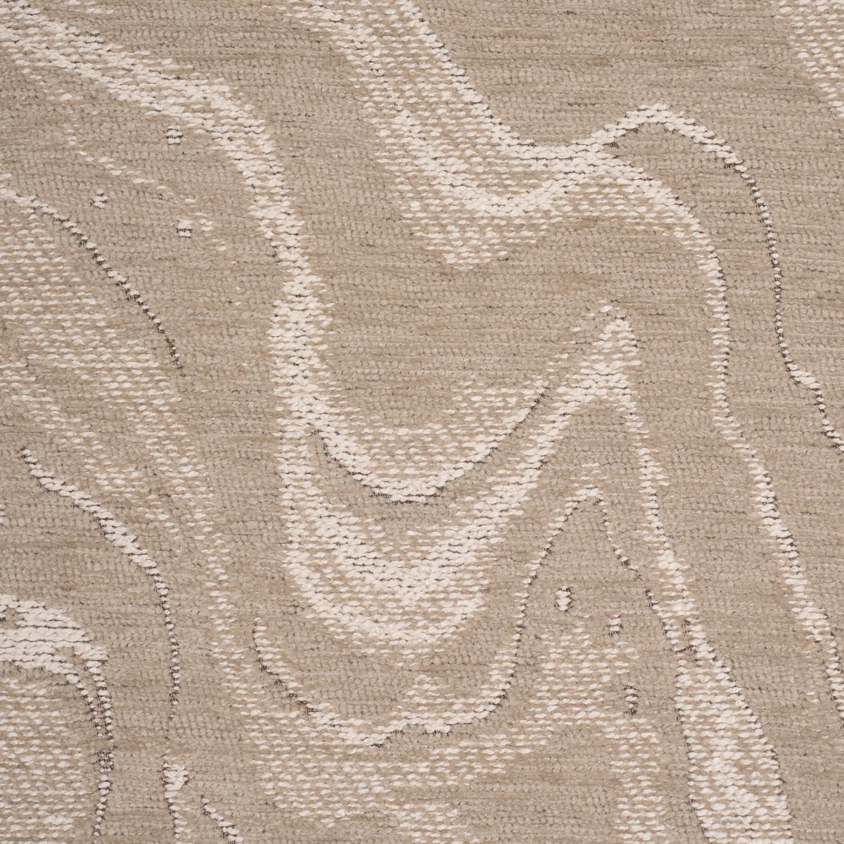 Schumacher Strata Chennile Stone Fabric