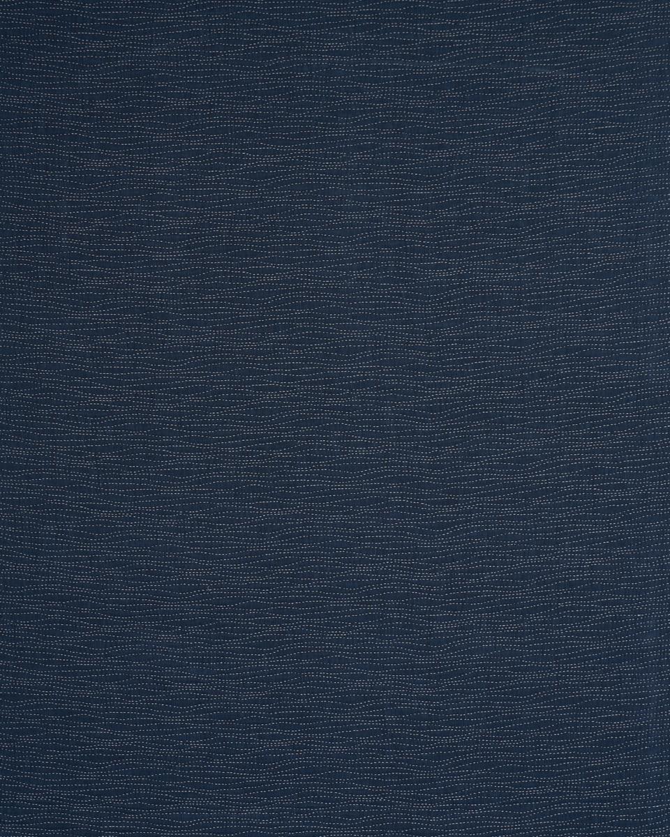 Schumacher Noa Indigo Fabric