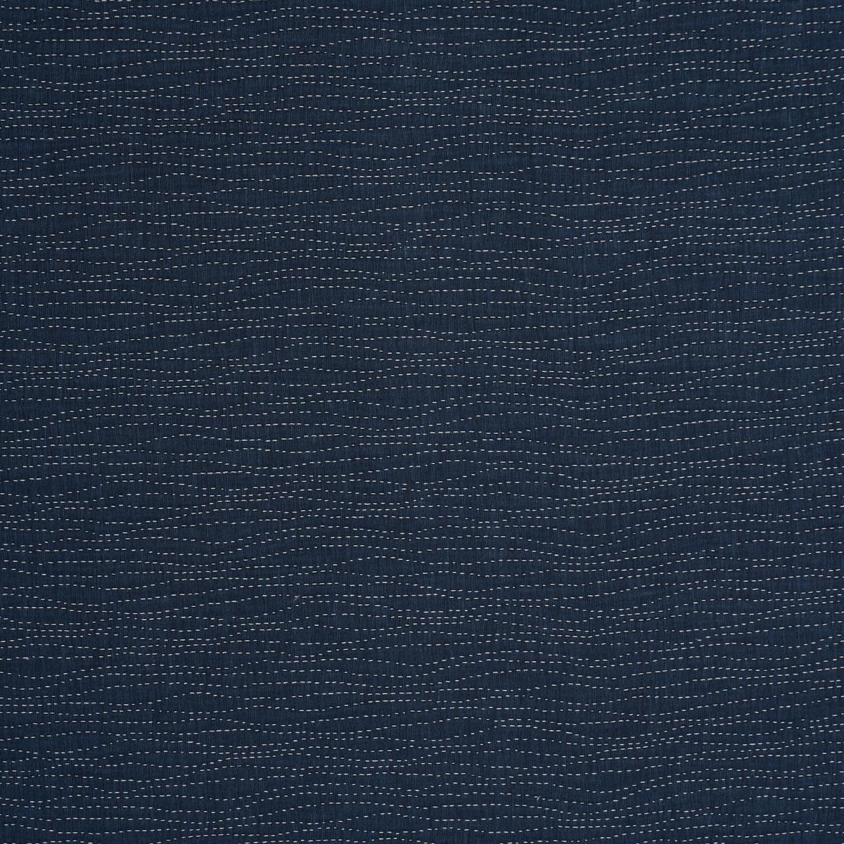 Schumacher Noa Indigo Fabric