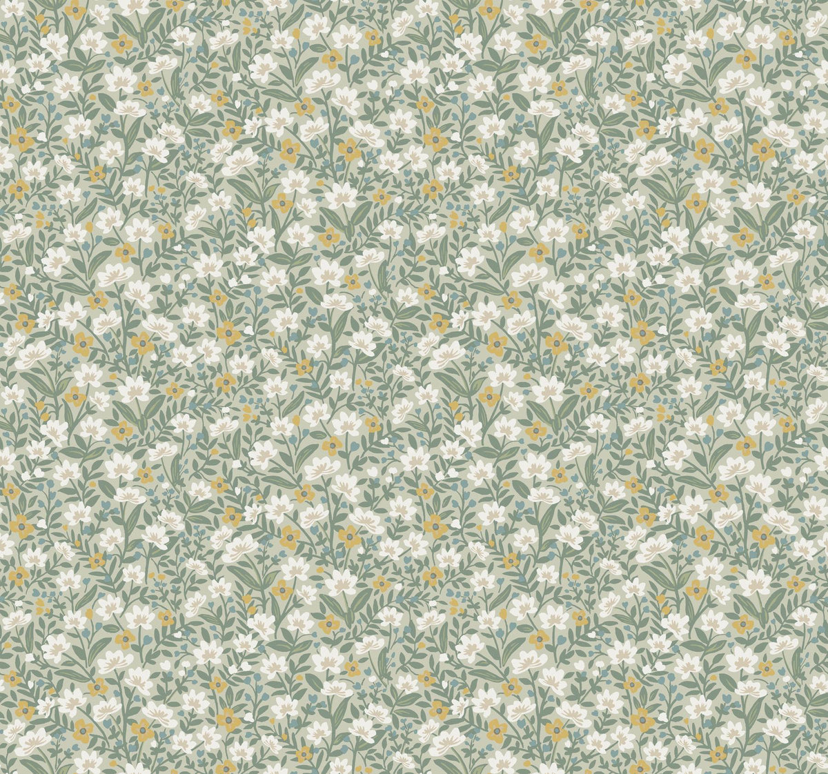 Rifle Paper Co. Sylvie Sage Wallpaper