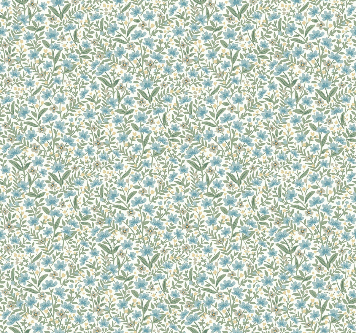 Rifle Paper Co. Sylvie Blue Wallpaper