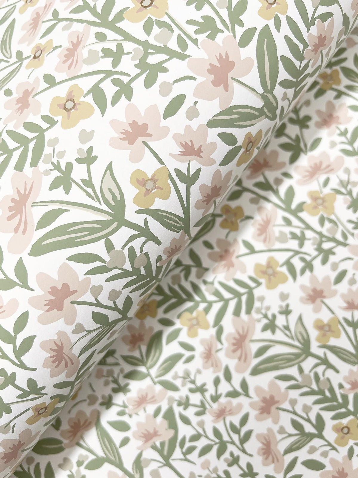Rifle Paper Co. Sylvie Blush Wallpaper