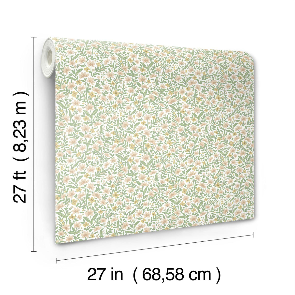 Rifle Paper Co. Sylvie Blush Wallpaper