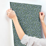 Rifle Paper Co. Sylvie Navy Wallpaper