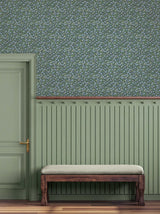 Rifle Paper Co. Sylvie Navy Wallpaper