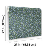 Rifle Paper Co. Sylvie Navy Wallpaper