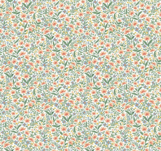 Rifle Paper Co. Sylvie Rose Multi Wallpaper