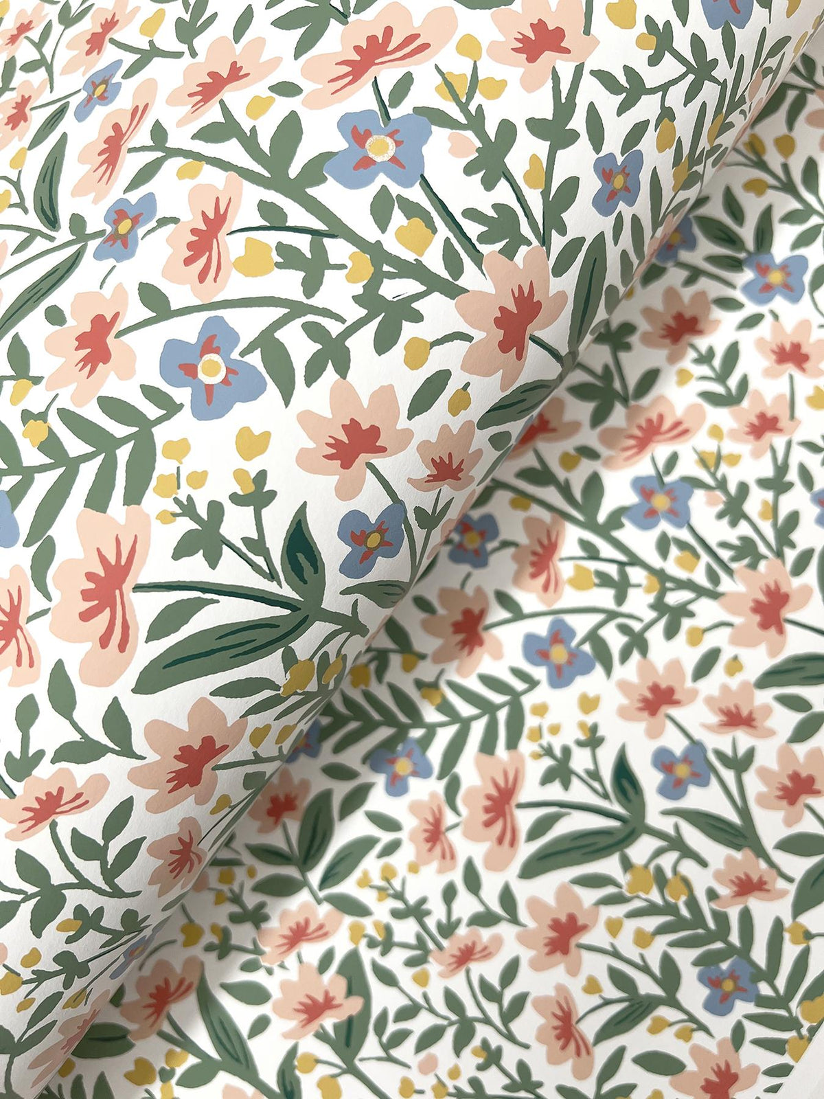 Rifle Paper Co. Sylvie Rose Multi Wallpaper