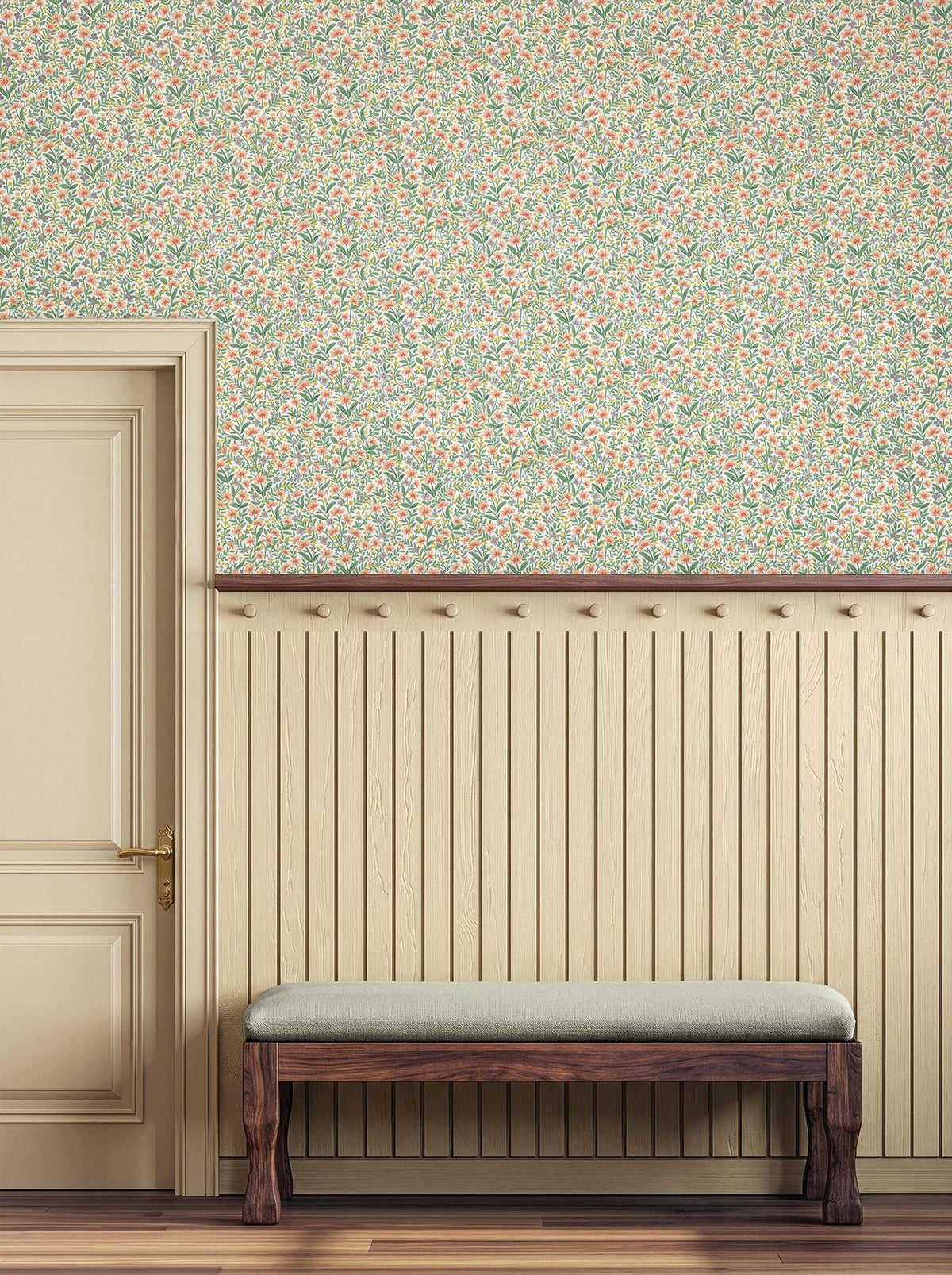 Rifle Paper Co. Sylvie Rose Multi Wallpaper