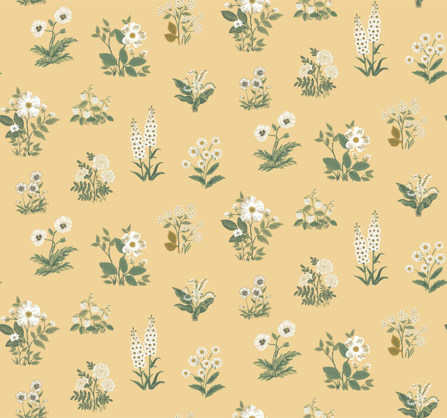 Rifle Paper Co. Botanical Gold Wallpaper