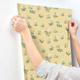 Rifle Paper Co. Botanical Gold Wallpaper