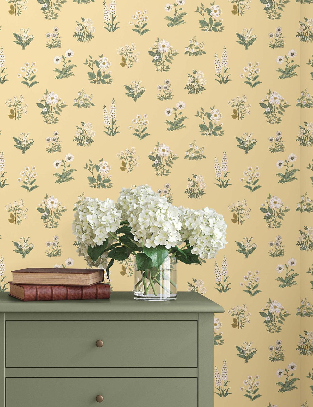 Rifle Paper Co. Botanical Gold Wallpaper