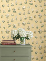 Rifle Paper Co. Botanical Gold Wallpaper