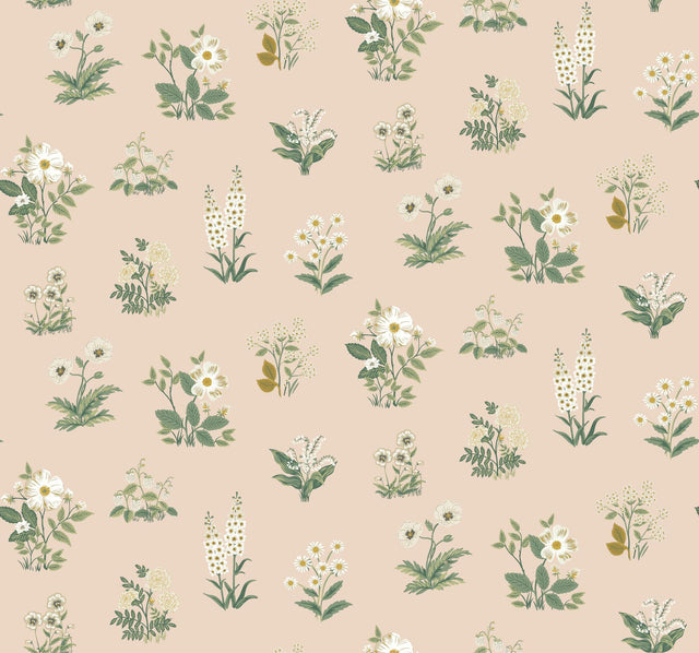 Rifle Paper Co. Botanical Blush Wallpaper
