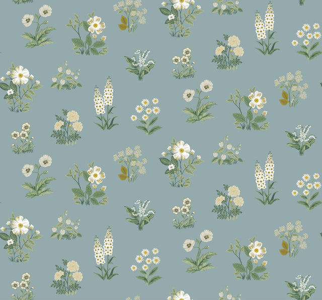 Rifle Paper Co. Botanical Slate Wallpaper